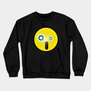 Horror emoji Crewneck Sweatshirt